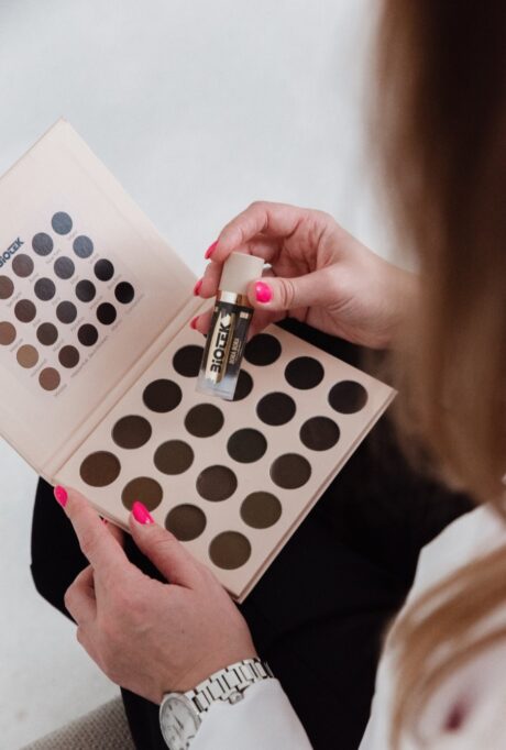 Antakių pigmentų paletė