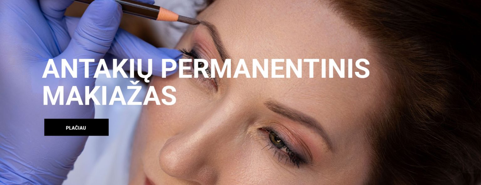 Antakių permanentinis makiažas